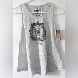 Hard Rock Cafe Pittsburgh tank top with lace-up back